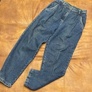 VINTAGE Denim 80s Together ! pleated jeans size 8 women’s